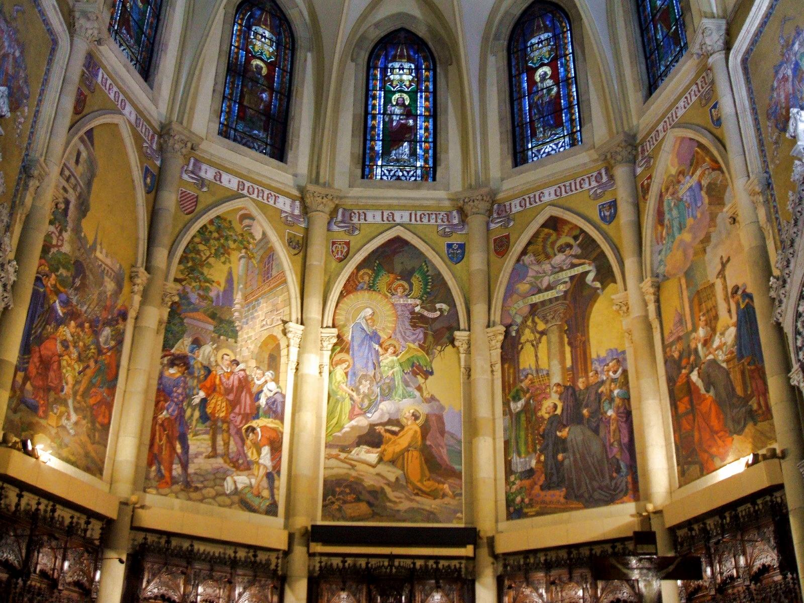 boda San Ignacio, interior iglesia