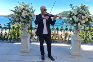 Violín eléctrico en Hotel Nobu
